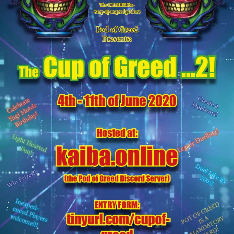 Cup of Greed…2! – Tournament Announcement